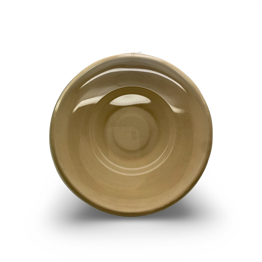 קרטון קערות קנה סוכר ביו גדולות מתכלות כולל מכסה 1200 מ''ל - 500