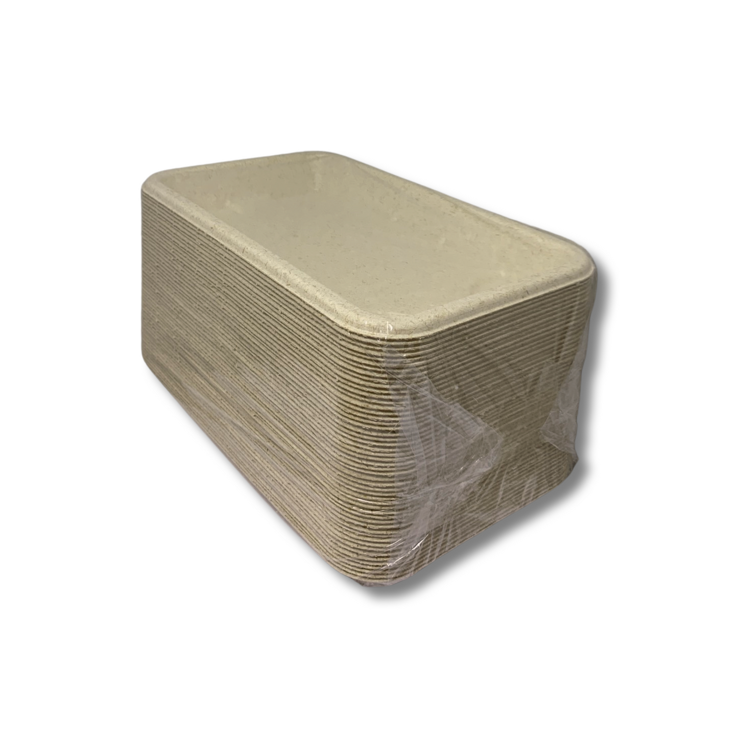 מגש חיטה מלבני גדול מתכלה 22*13 ס''מ