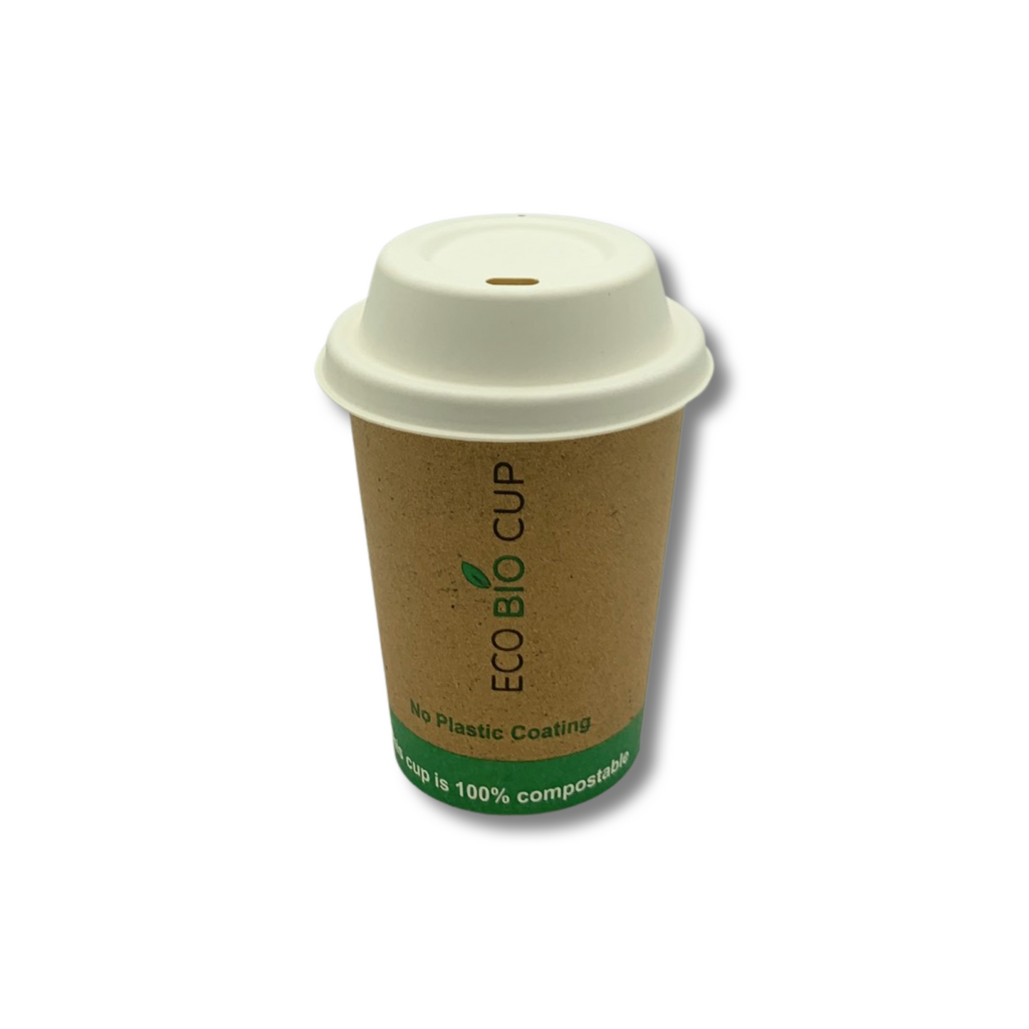 כוס שתייה חמה/קרה בינונית מתכלה 240 מ''ל