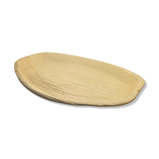 מגש עלי דקל גדול מתכלה 34*24 ס''מ - 3 יח