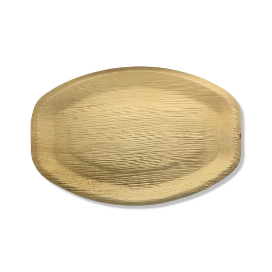 מגש עלי דקל גדול מתכלה 34*24 ס''מ - 3 יח