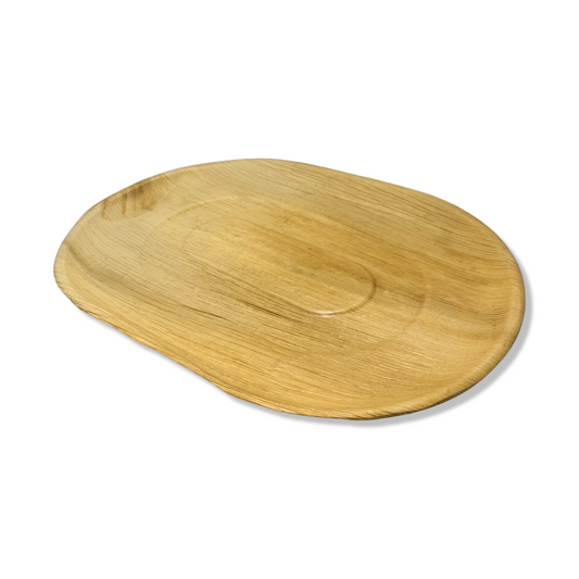 מגש עלי דקל ענק מתכלה 43*30 ס''מ - 2 יח