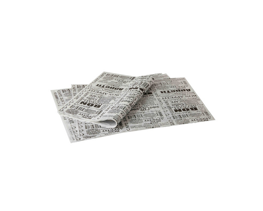 קרטון נייר פרגמנט/פלייסמנט לבן 30*40 ס''מ - 1000 יח