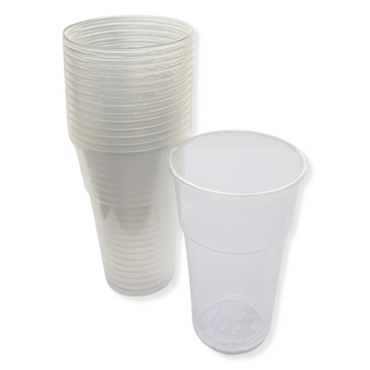 כוס שתייה קרה בינונית מתכלה מעמילן צמחים 400 מ''ל