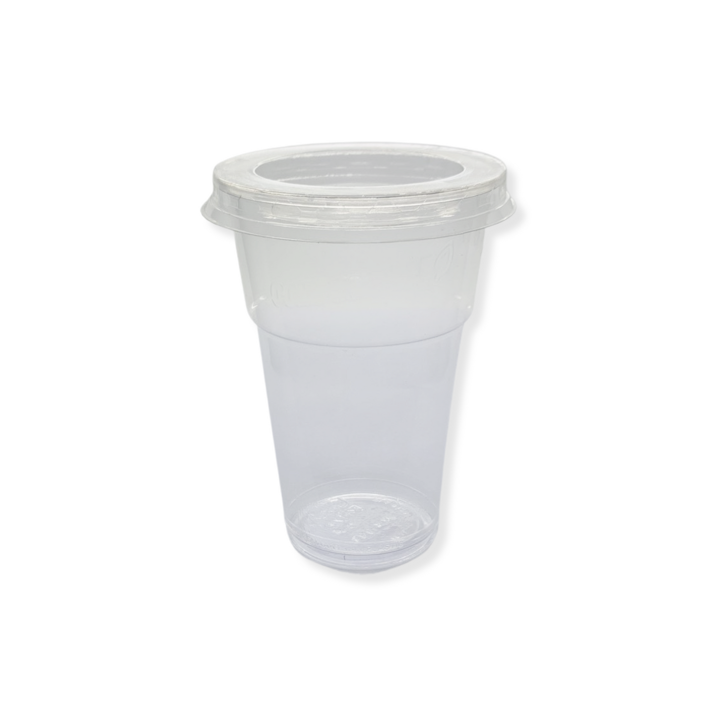 כוס שתייה קרה בינונית מתכלה מעמילן צמחים 400 מ''ל