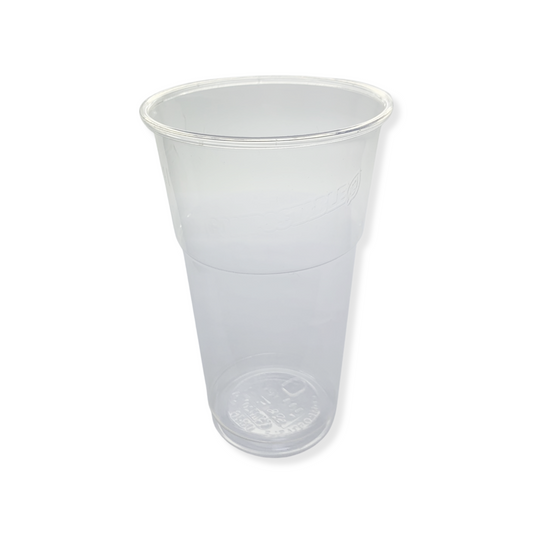 כוס שתייה קרה גדולה מתכלה מעמילן צמחים 500 מ''ל