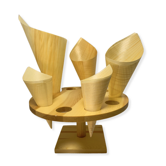 מעמד במבוק עגול לקונוס קוטר 20 ס''מ