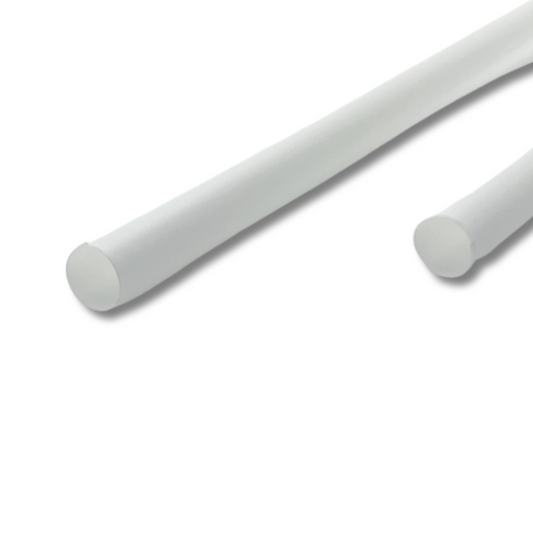 קש קשיח עבה מתכלה 8 מ''מ ללא עטיפה